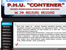 Tablet Screenshot of contener.pl